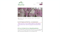 Desktop Screenshot of gardenclubbathohio.org