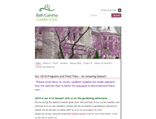 Tablet Screenshot of gardenclubbathohio.org